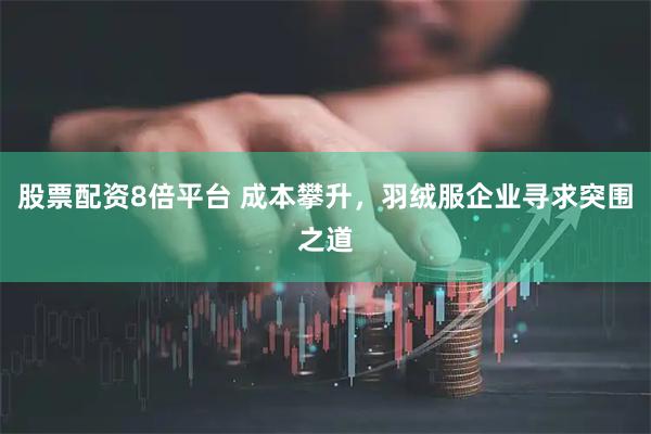 股票配资8倍平台 成本攀升，羽绒服企业寻求突围之道